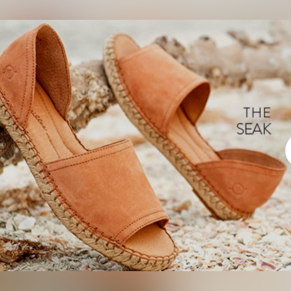 Born Seak Espadrilles Sz 8